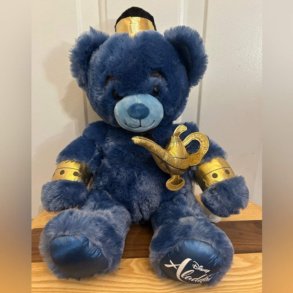 🧞‍♂️✨ A Wish Come True! Disney’s Genie Build-A-Bear ✨🧞‍♂️Magic Lamp Included✨